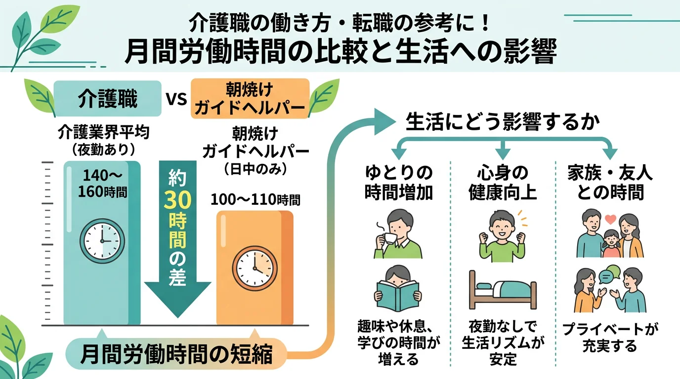 ガイドヘルパー資格の取得手順:3〜4日の研修・朝焼けの費用全額負担制度の説明